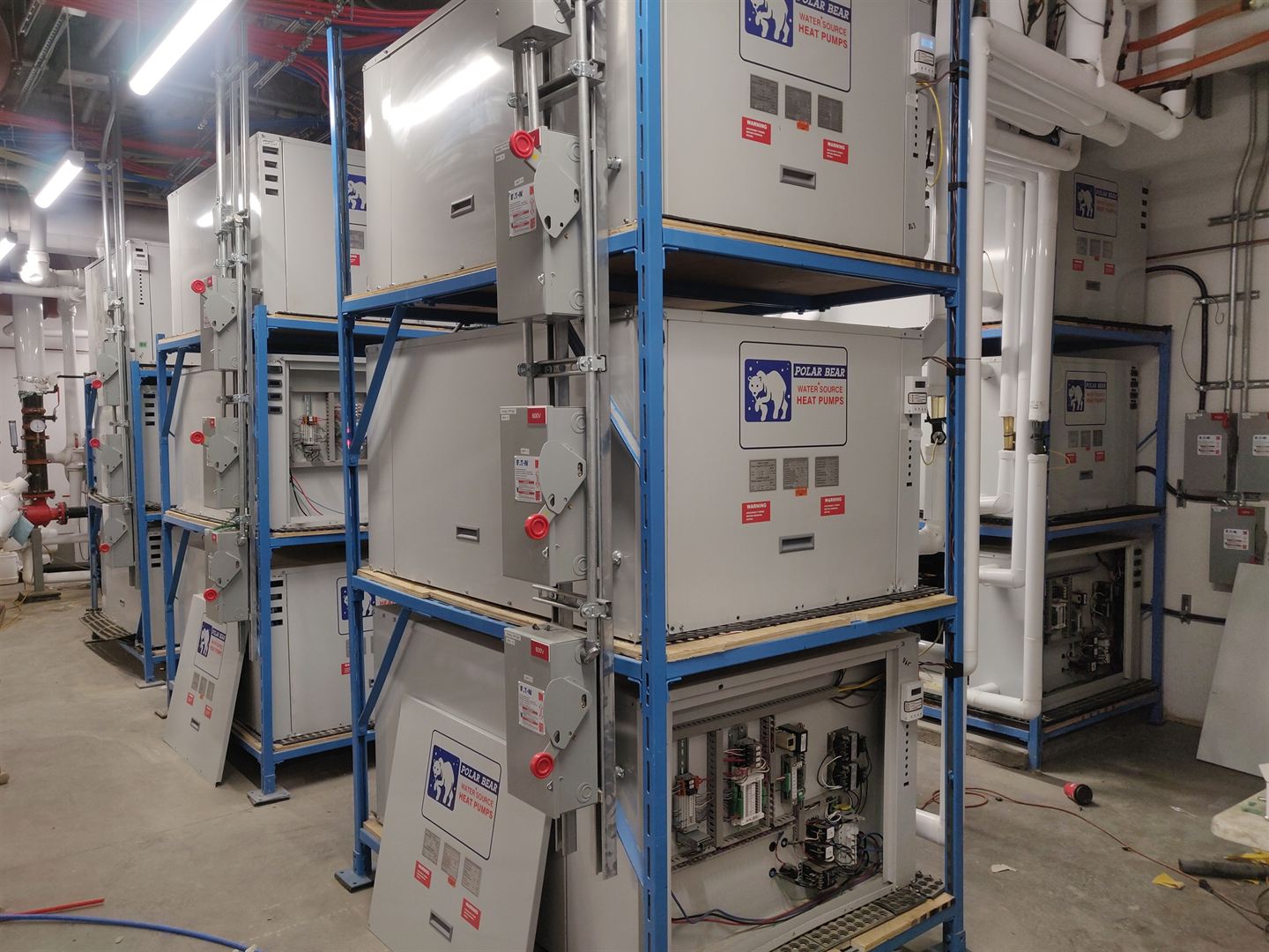 Polar Bear Geothermal equipment and work